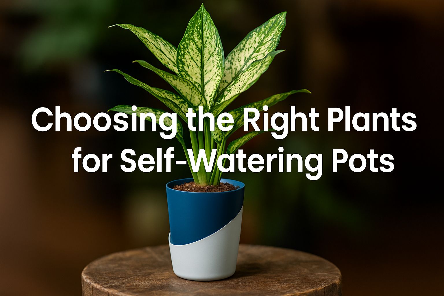 Choosing the right plants for self-watering pots by Urban Plant